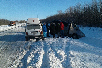 Три человека пострадали в ДТП на трассе Самара-Бугуруслан