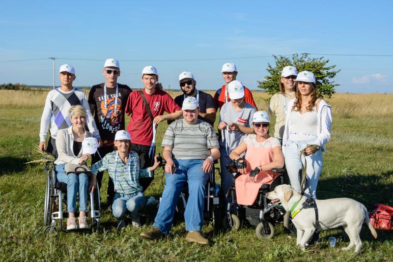 Самарцев с ОВЗ реабилитируют небом