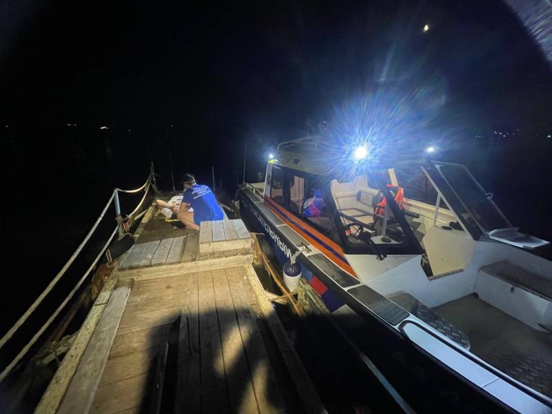 В Самаре на Волге столкнулись два гидроцикла