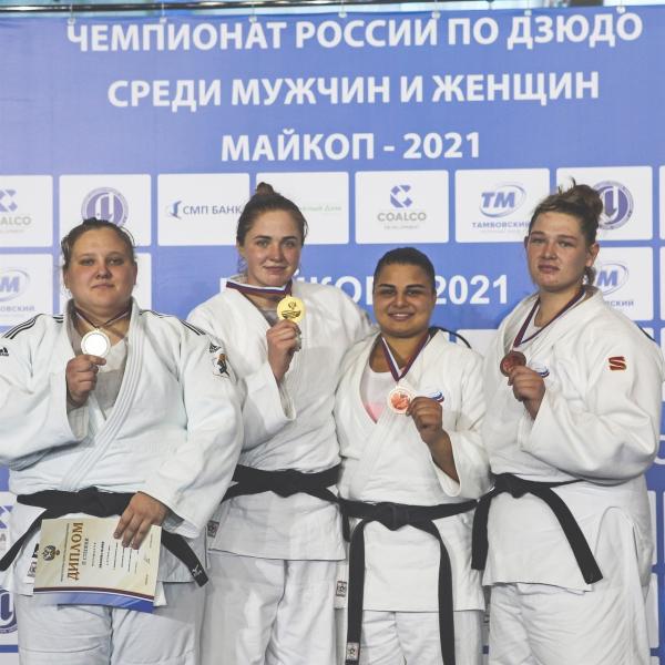 Дзюдоистки Самарской области выиграли три медали на чемпионате России