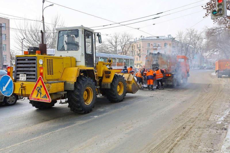 В Самаре возобновили аварийно-ямочный ремонт дорог
