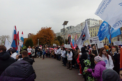 Более тысячи человек приняли участие в Параде спорта в Самаре