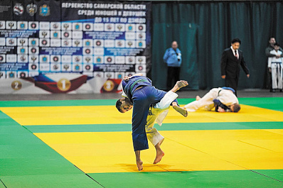 В Самаре прошли соревнования по дзюдо среди юниоров
