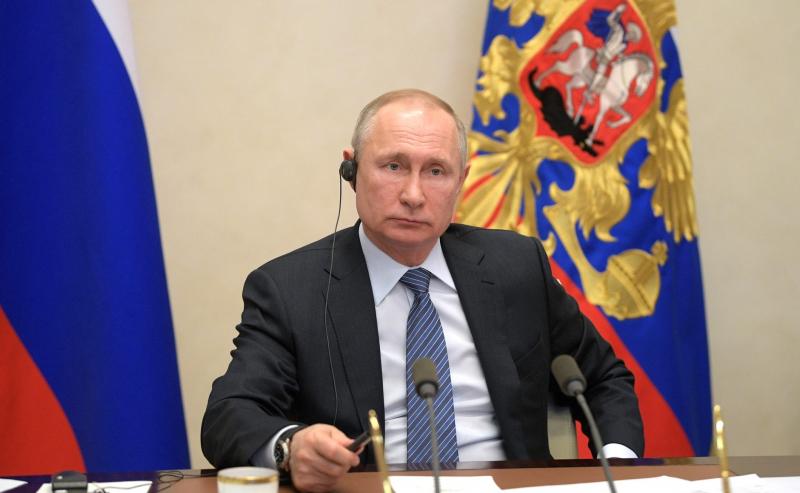 Экстренный саммит G-20: Владимир Путин призвал глав других государств сплотиться в борьбе с коронавирусом