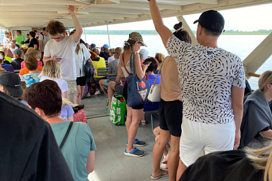 В 2024 году в Самаре курсируют шесть теплоходов "Ом" и "Москва"