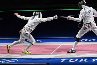 Самарский шпажист Павел Сухов в составе сборной России завоевал серебро на Олимпиаде
