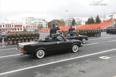 Генеральная репетиция парада Победы прошла на площади Куйбышева