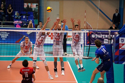 Волейболисты "Новы" успешно стартовали в Кубке России 