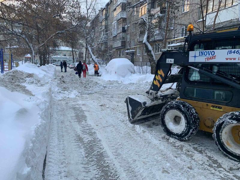 Самарцам помогли откопать дом из-под снега при содействии системы "Инцидент Менеджмент"