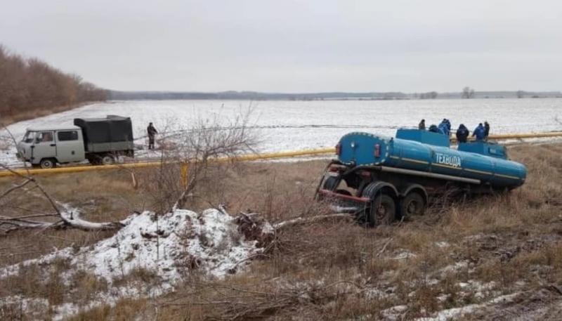 Четыре населенных пункта Самарской области остались без газоснабжения из-за ДТП