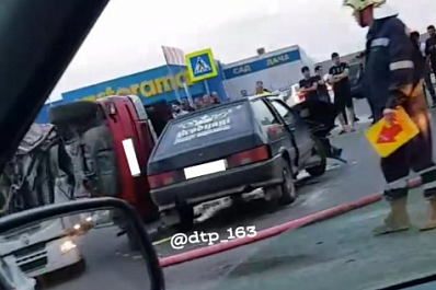 В Самаре три ребенка пострадали в ДТП с 16-летним водителем 