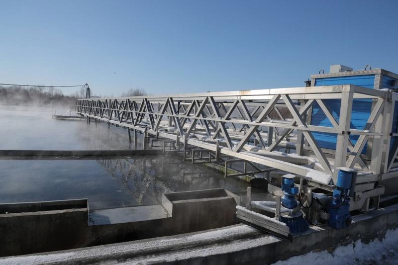 Александр Козлов и Вячеслав Федорищев обсудили завершение строительства очистных сооружений