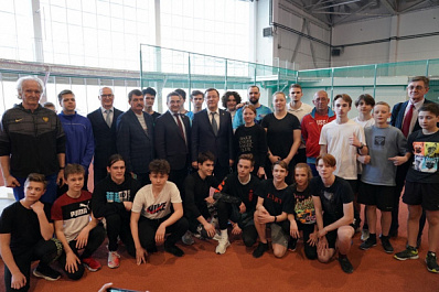 В Самарской области открылся новый легкоатлетический манеж