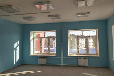 В чапаевском детском саду идут отделочные работы 