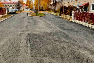 В Шигонском районе обновили три дворовых территории 