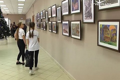 Торжественное открытие галереи детского рисунка прошло в Октябрьске