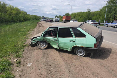 Под Самарой в аварии пострадал 5-летний ребёнок