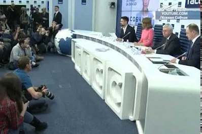 Ксения Собчак дала 2,5-часовую пресс-конференцию