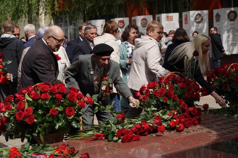 Дань памяти: в РКЦ "Прогресс" прошли торжественные мероприятия ко Дню Победы