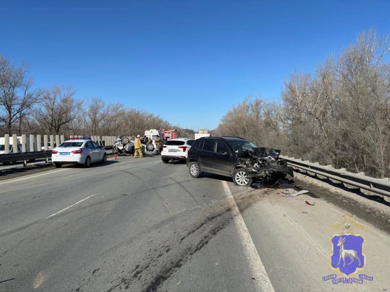 В Самарской области 24 марта два человека пострадали в аварии на трассе