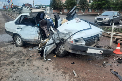 На Заводском шоссе в Самаре произошла смертельная авария