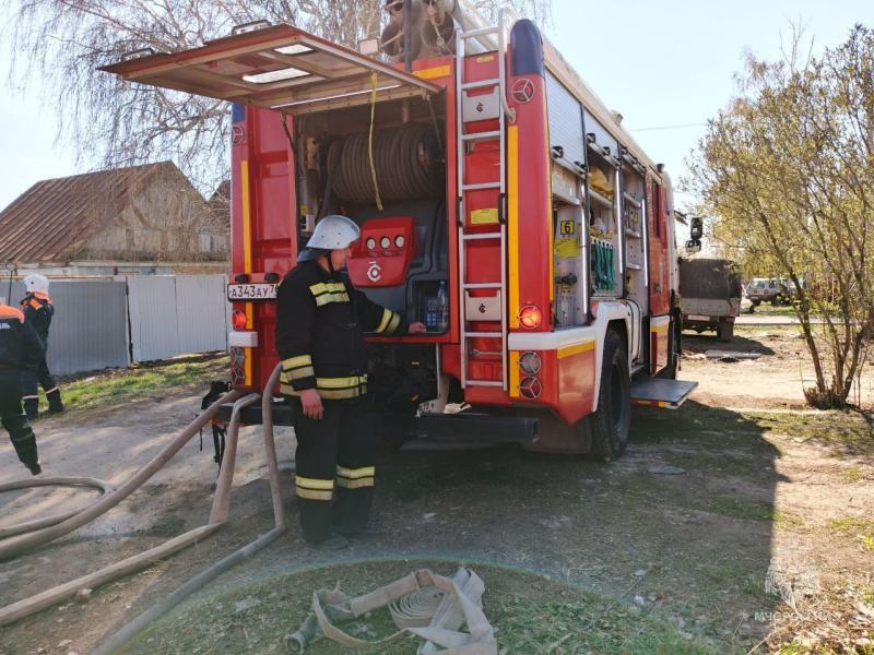 В Новокуйбышевске 17 апреля сгорел частный дом 
