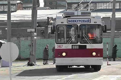 В Самаре выбирают лучшего в стране водителя троллейбуса