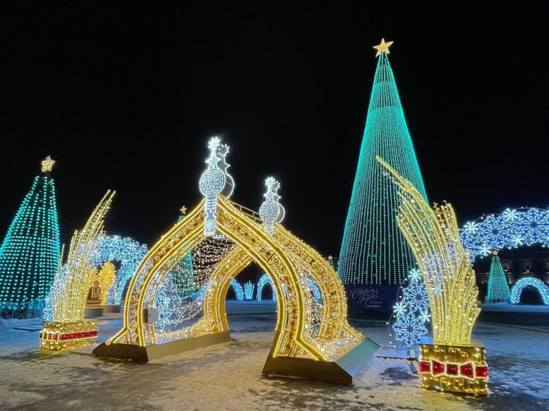 В парках Самары установят 10 новогодних комплексов
