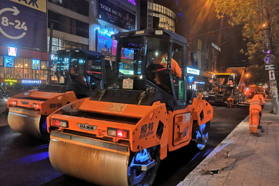 В Самаре на Аэродромной отремонтируют 40 тысяч квадратных метров дороги от Мяги до Промышленности