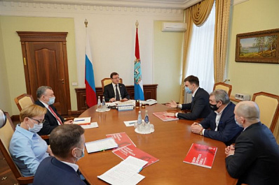 Губернатор Самарской области и генсек Федерации бокса России договорились о создании Центров прогресса бокса в регионе