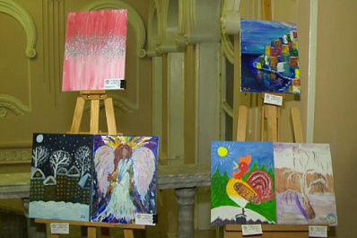 В Самаре открылась выставка картин детей с ОВЗ "Души цвета покажем" 