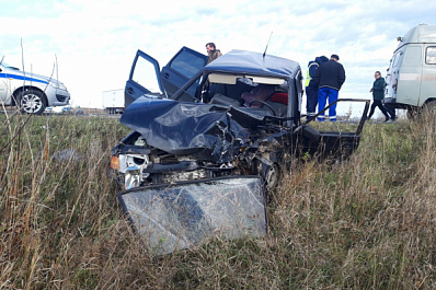 В Самарской области торопливый водитель спровоцировал аварию
