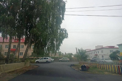 В Шигонском районе благоустроили три двора 