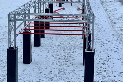 В Самаре появилась полоса препятствий для современного пятиборья