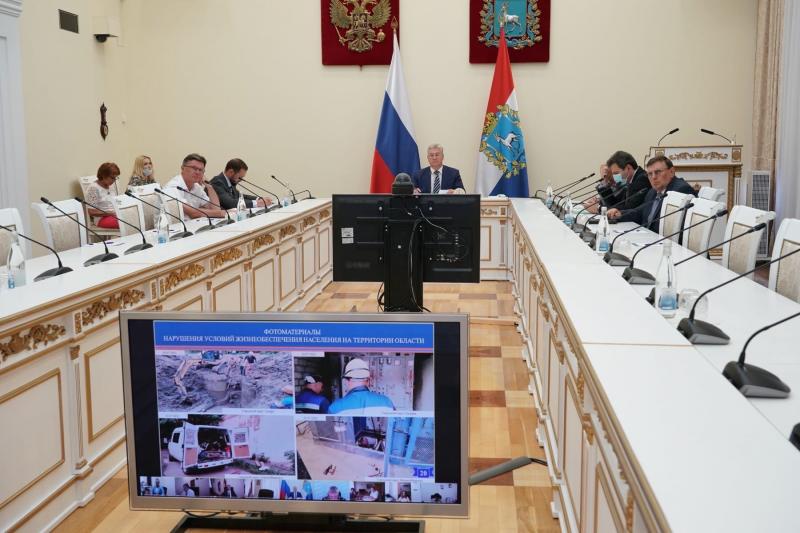 Вопросы экологии и повышение качества госуслуг населению обсудили в Правительстве Самарской области