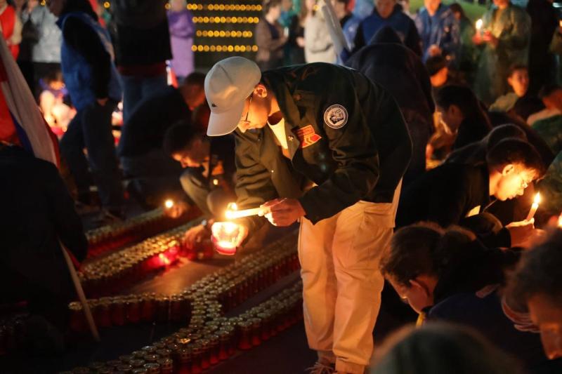 Самарская область присоединилась к акциям "Огненные картины войны" и "Свеча памяти"