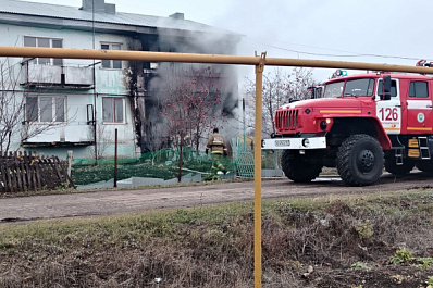 В Красноармейском районе загорелся многоквартирный дом