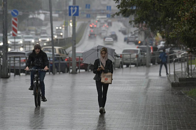 В выходные в Самарской области ожидаются дожди и грозы