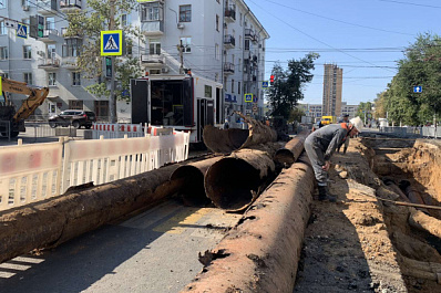 В Самаре за выходные переложат сразу несколько теплотрасс
