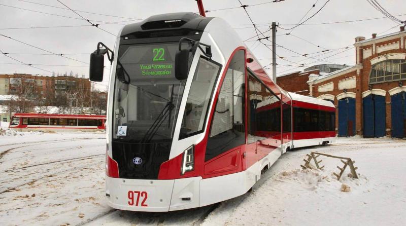 Общественный транспорт в Самаре начали дезинфицировать