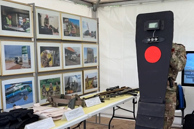 На военно-спортивном фестивале работала площадка Самарской таможни 