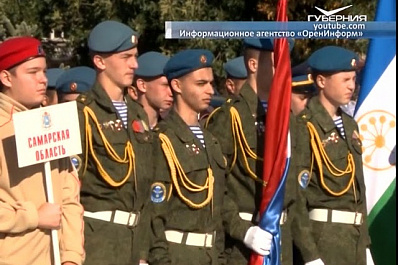 Дети из Самарской области участвуют в Зарнице Поволжья-2018