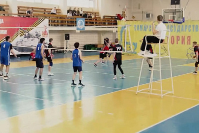 В Самаре прошел турнир по волейболу среди студенческих команд