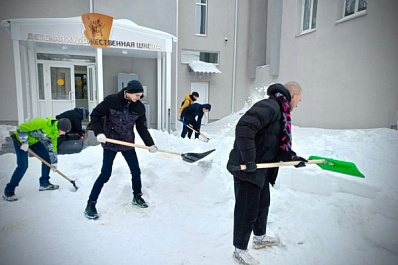 Как снежный ком: в Самарской области проходят зимние субботники