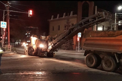 В Сызрани продолжается ремонт трех проблемных участков дорог