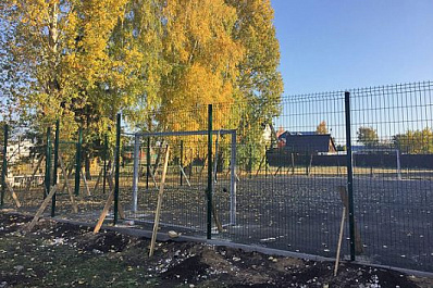 В Осиновке футбольные баталии пройдут на новом поле 