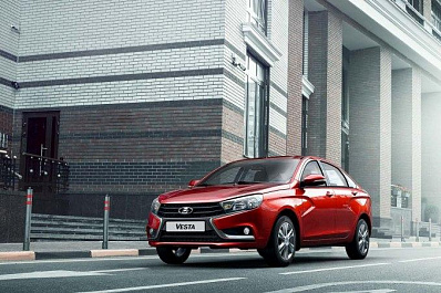 В России увеличились продажи автомобилей Lada на 23,8%