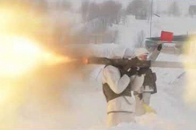 В Рощинском прошли боевые стрельбы из реактивных огнеметов "Шмель" и "Приз"