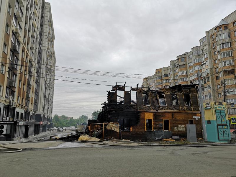 Пожар на Арцыбушевской в Самаре. Показываем, что осталось от сгоревших домов