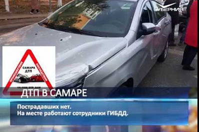 На Георгия Димитрова произошло массовое ДТП